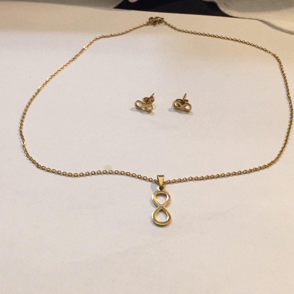 14 karat stainless steel set